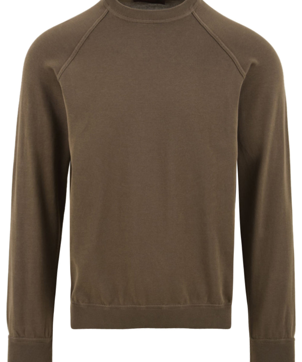 Maglia girocollo raglan FILIPPO DE LAURENTIIS Uomo - Verde