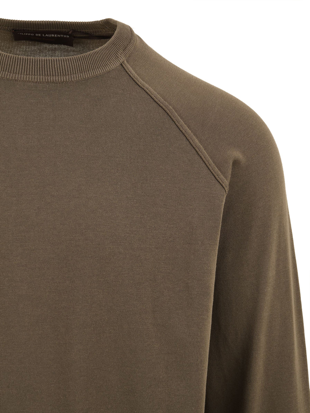 Maglia girocollo raglan FILIPPO DE LAURENTIIS Uomo - Verde