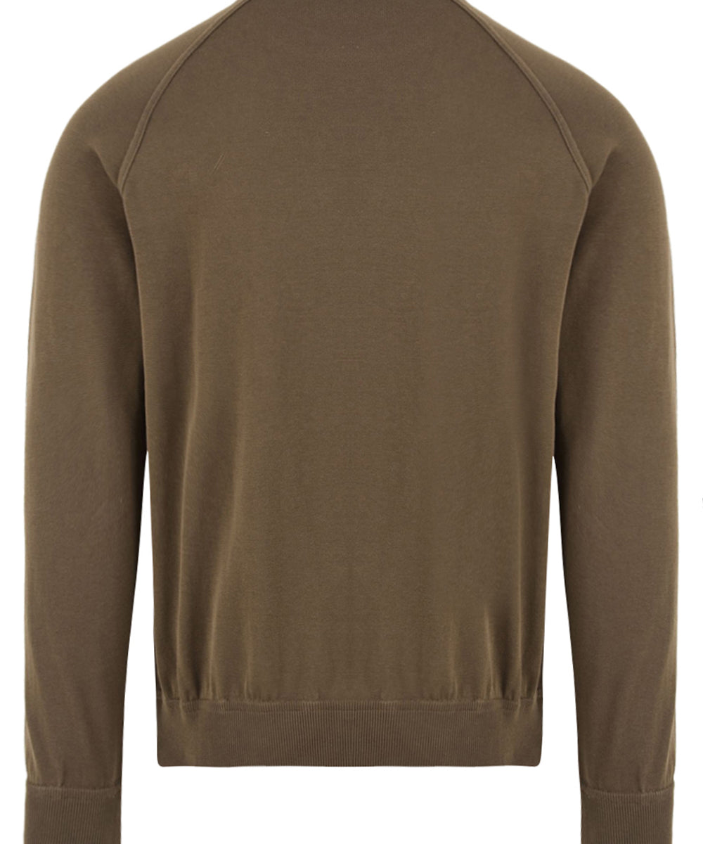 Maglia girocollo raglan FILIPPO DE LAURENTIIS Uomo - Verde