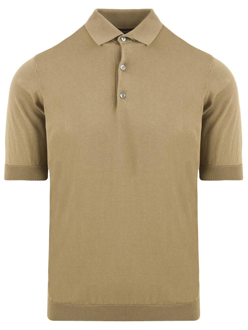 Polo cotone FILIPPO DE LAURENTIIS Uomo - Verde