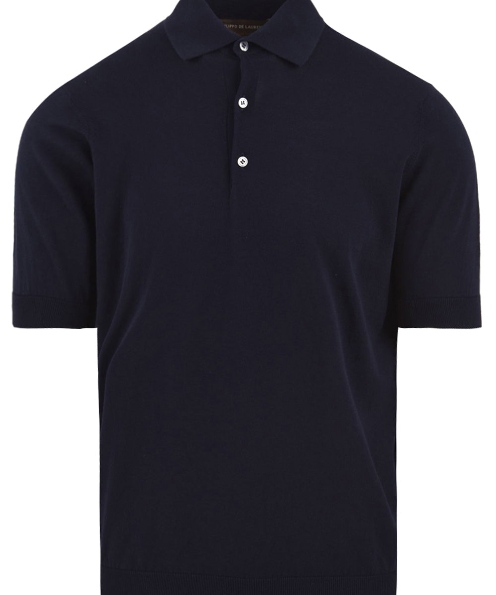 Polo cotone FILIPPO DE LAURENTIIS Uomo - Blue