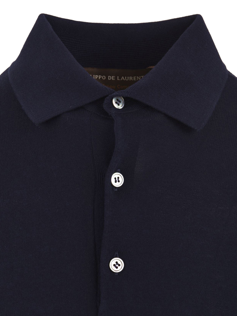 Polo cotone FILIPPO DE LAURENTIIS Uomo - Blue