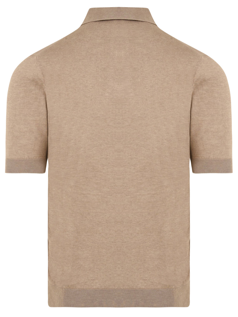 Polo seta FILIPPO DE LAURENTIIS Uomo - Beige