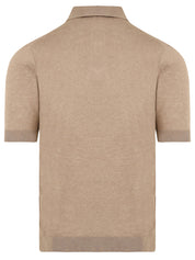 Polo seta FILIPPO DE LAURENTIIS Uomo - Beige