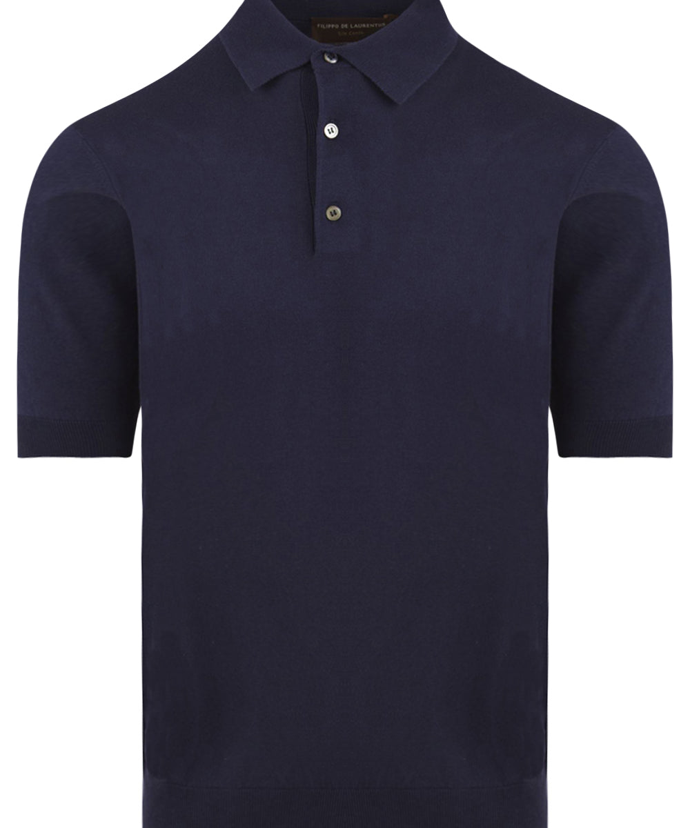 Polo manica corta FILIPPO DE LAURENTIIS Uomo - Blue