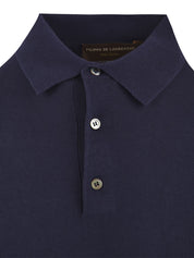 Polo manica corta FILIPPO DE LAURENTIIS Uomo - Blue