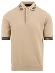 Polo cotone FILIPPO DE LAURENTIIS Uomo - Beige