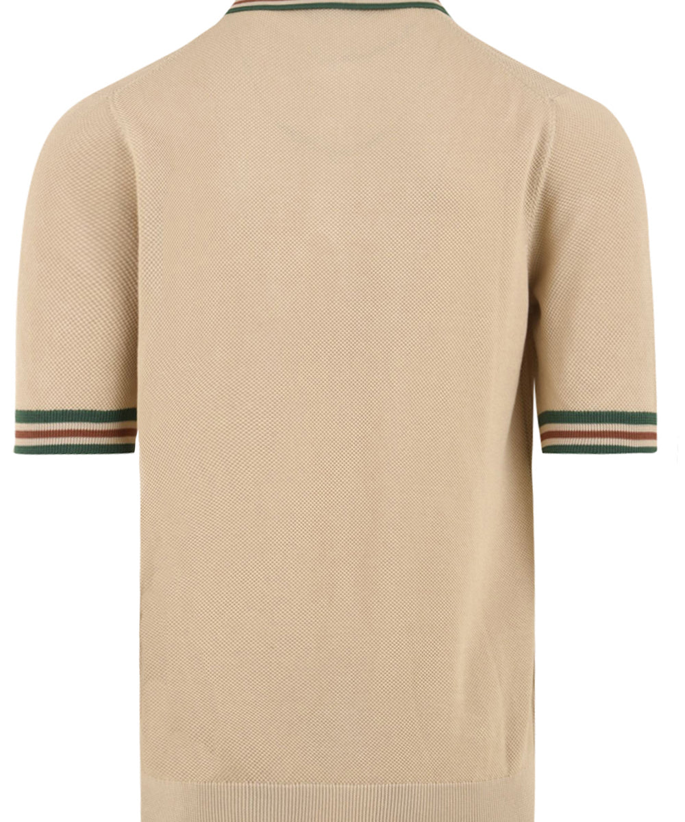 Polo cotone FILIPPO DE LAURENTIIS Uomo - Beige