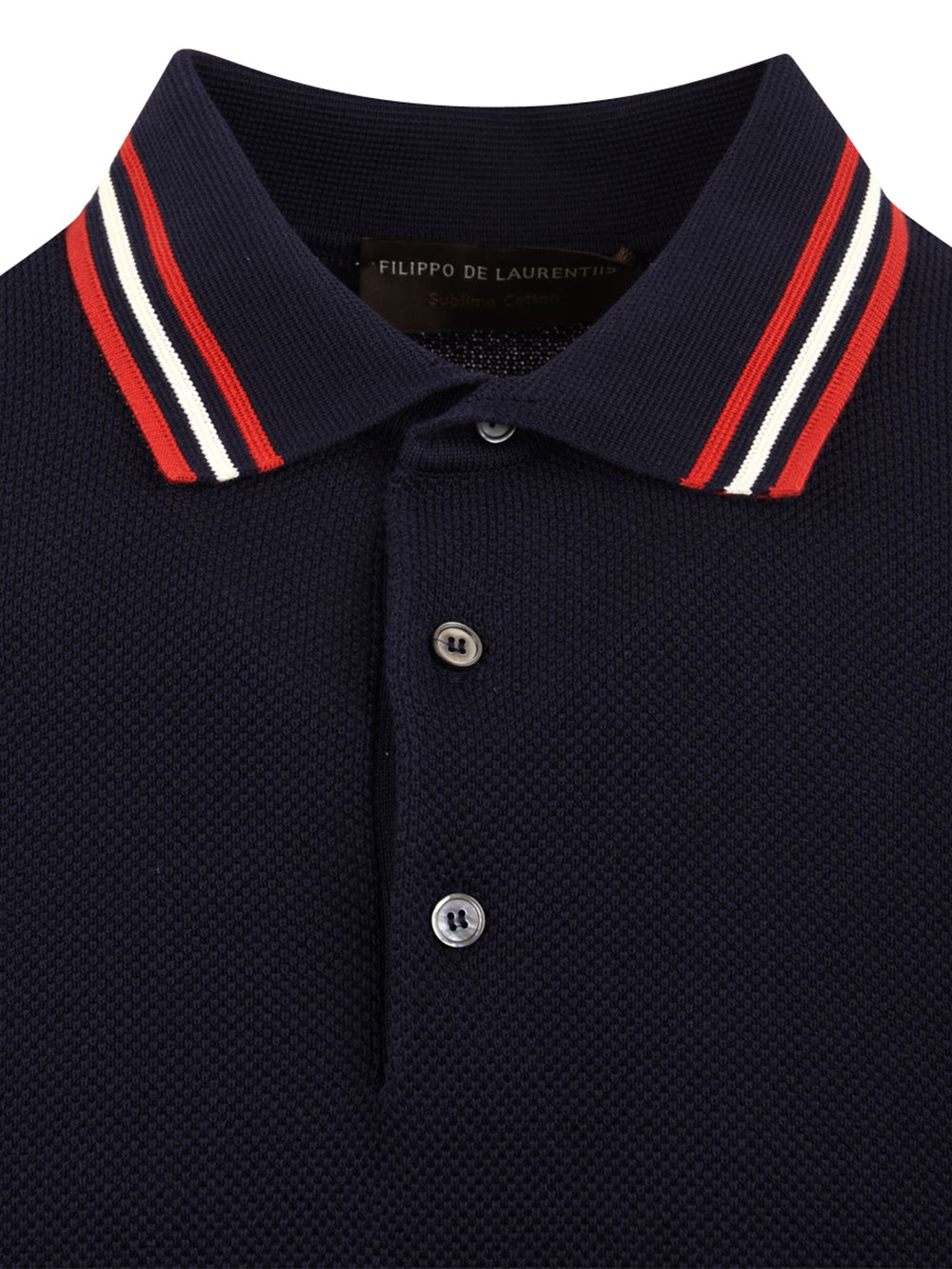 Polo manica corta FILIPPO DE LAURENTIIS Uomo - Blue