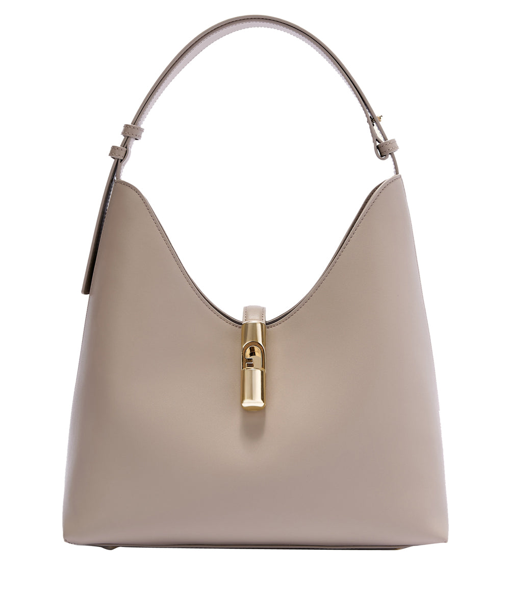 Borsa a spalla Goccia M FURLA Donna - Beige