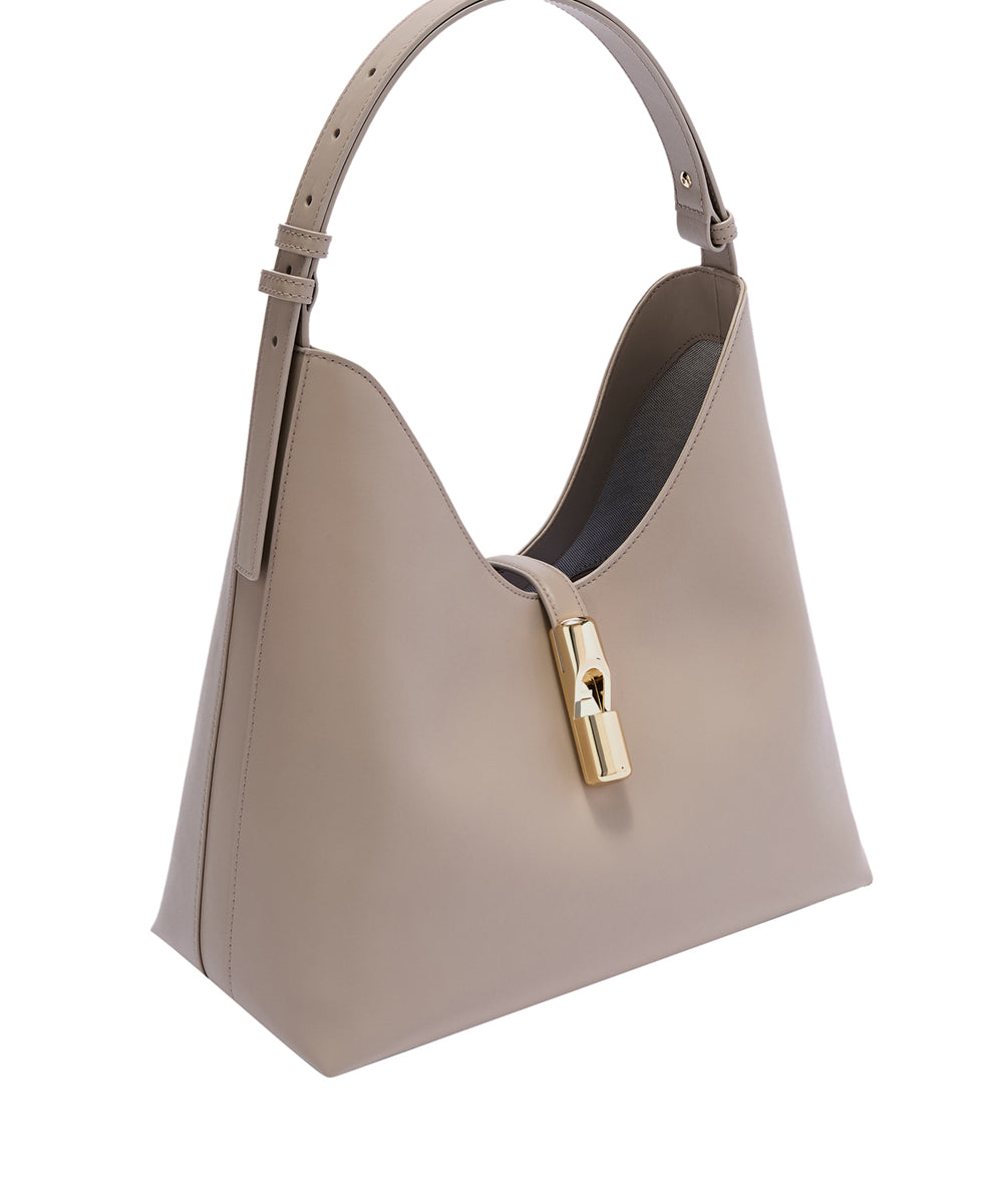 Borsa a spalla Goccia M FURLA Donna - Beige