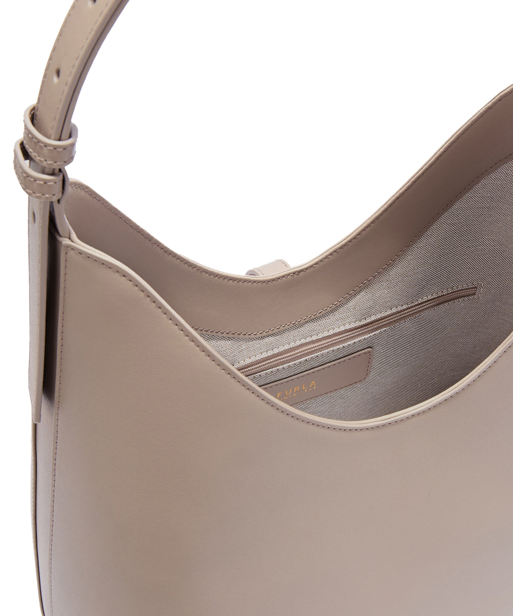 Borsa a spalla Goccia M FURLA Donna - Beige