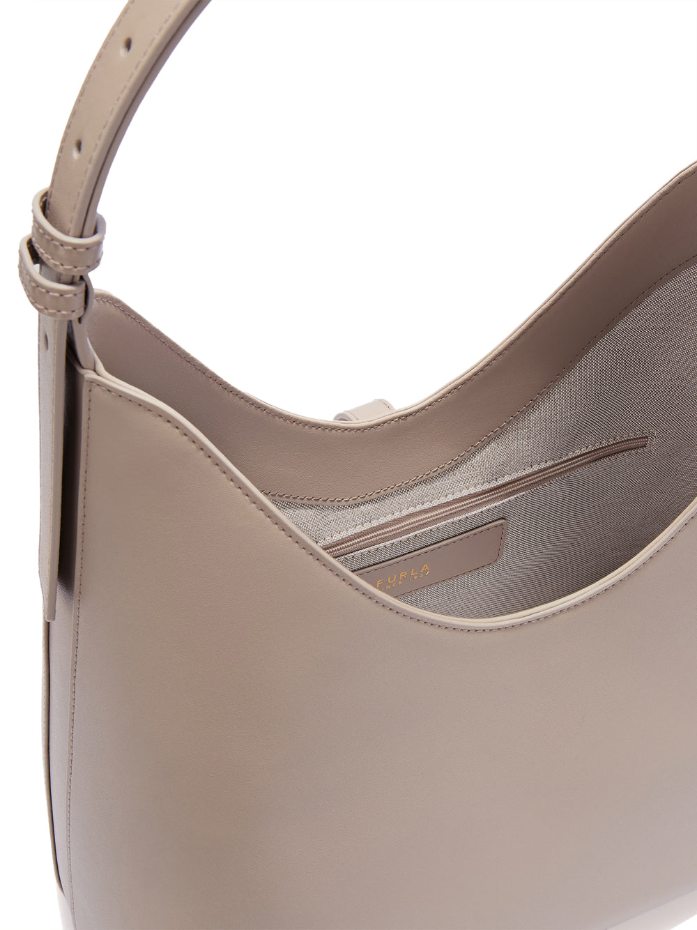 Borsa a spalla Goccia M FURLA Donna - Beige