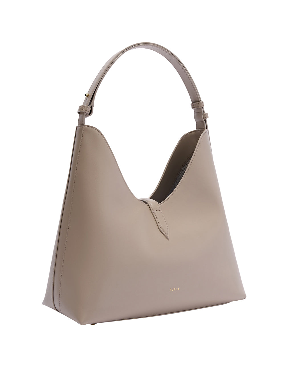 Borsa a spalla Goccia M FURLA Donna - Beige