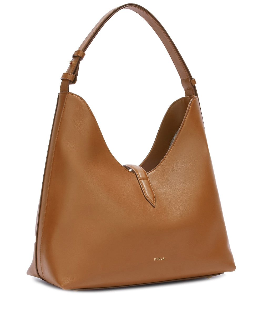 Borsa a spalla Goccia M FURLA Donna - Marrone