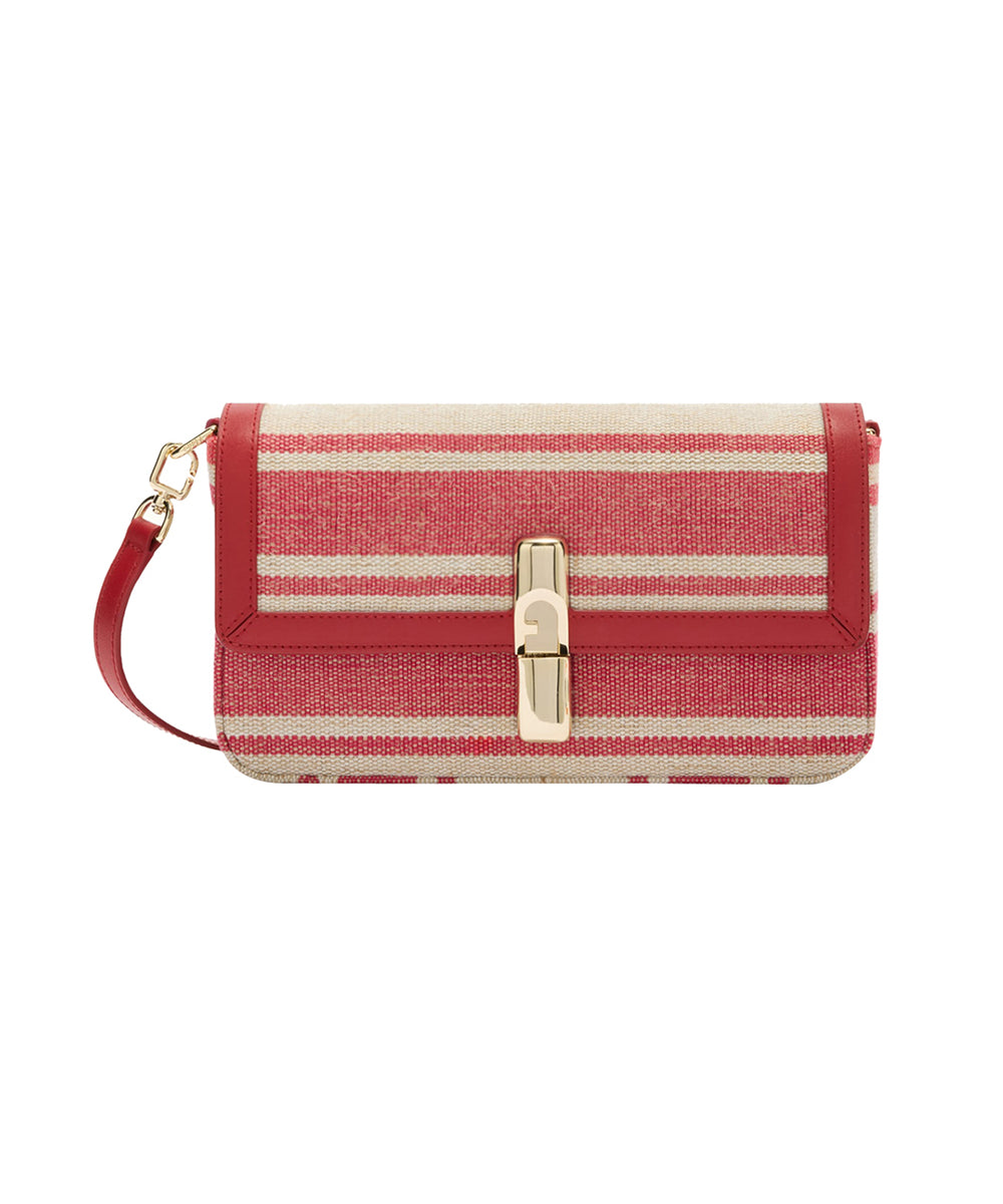 Borsa a tracolla Iride S FURLA Donna - Rosso
