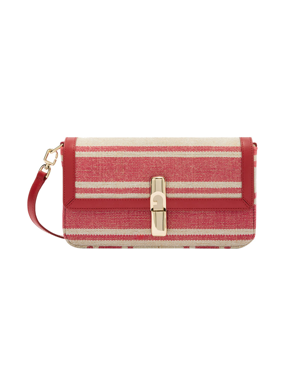 Borsa a tracolla Iride S FURLA Donna - Rosso