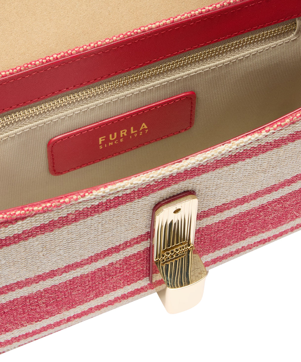 Borsa a tracolla Iride S FURLA Donna - Rosso