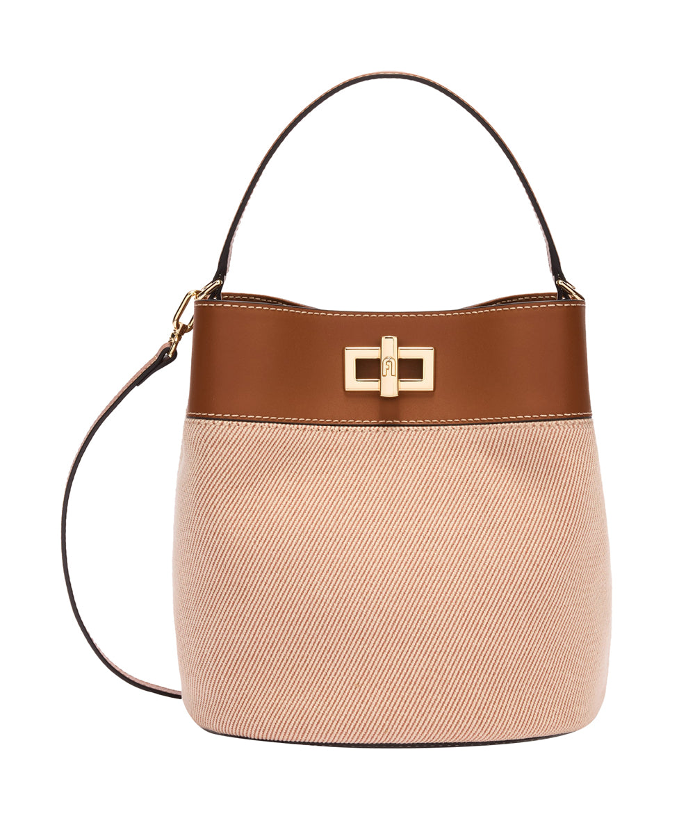 Borsa a secchiello Amelia S FURLA Donna - Marrone