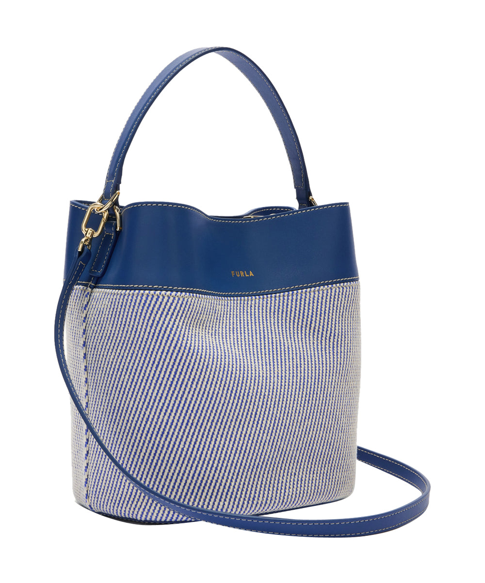 Borsa a secchiello Amelia S FURLA Donna - Blue