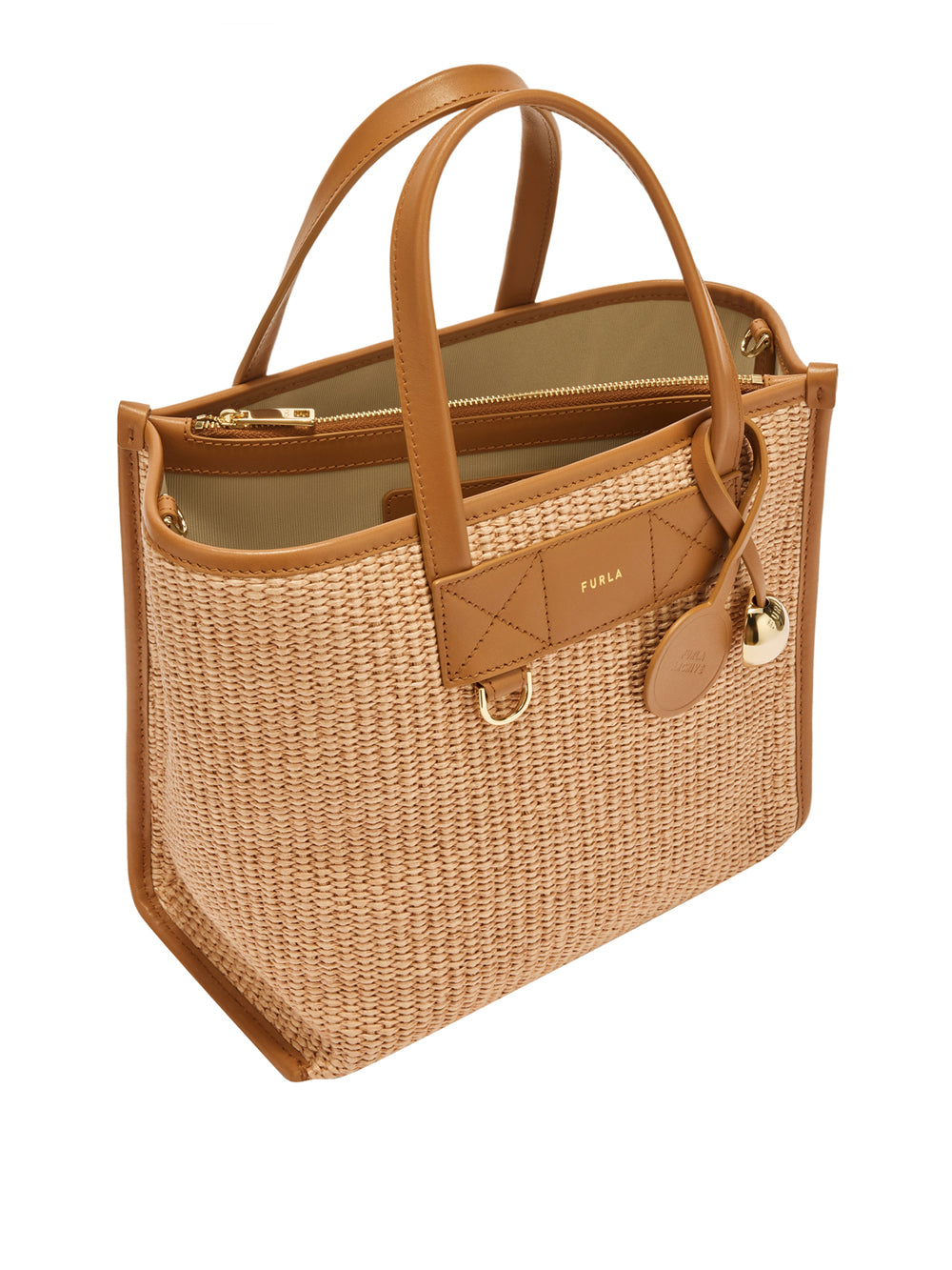 Borsa a mano con tracolla Divide IT S FURLA Donna - Beige