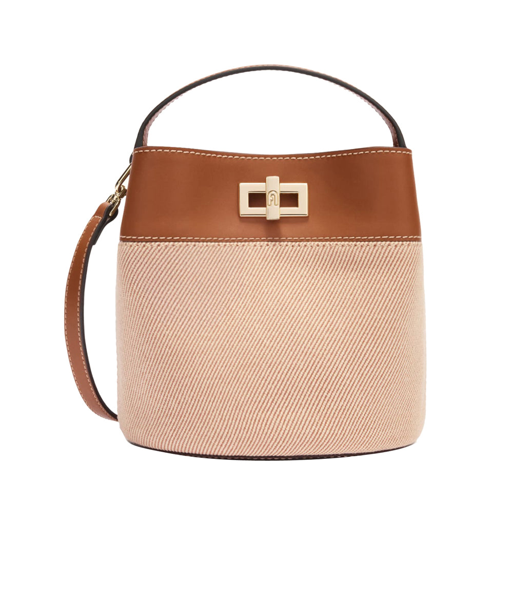 Borsa Amelia a secchiello mini FURLA Donna - Marrone