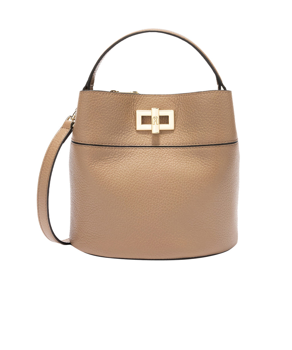 Borsa Amelia a secchiello mini FURLA Donna - Marrone