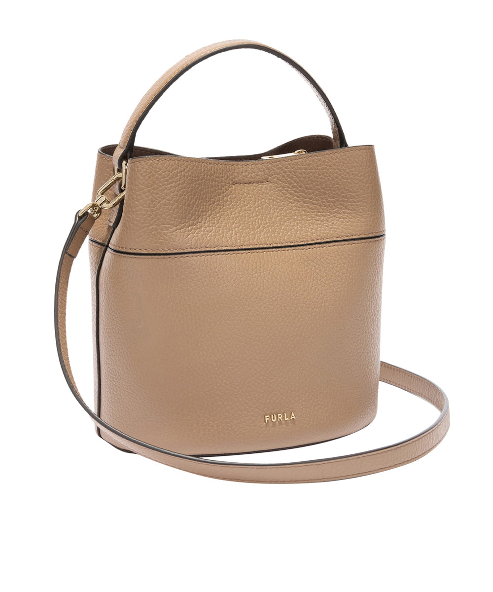 Borsa Amelia a secchiello mini FURLA Donna - Marrone