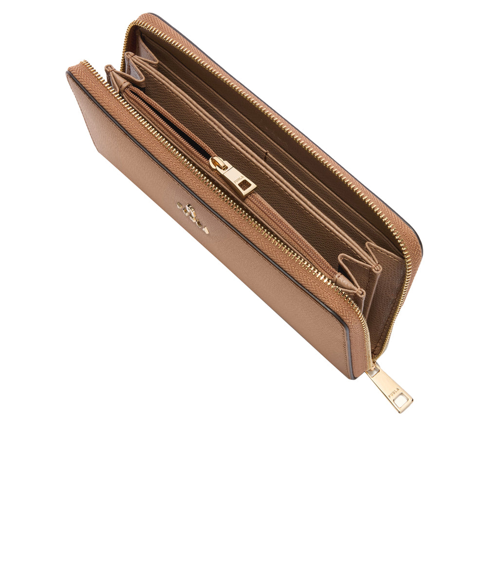 Portafoglio Camelia Zip Around XL FURLA Donna - Beige