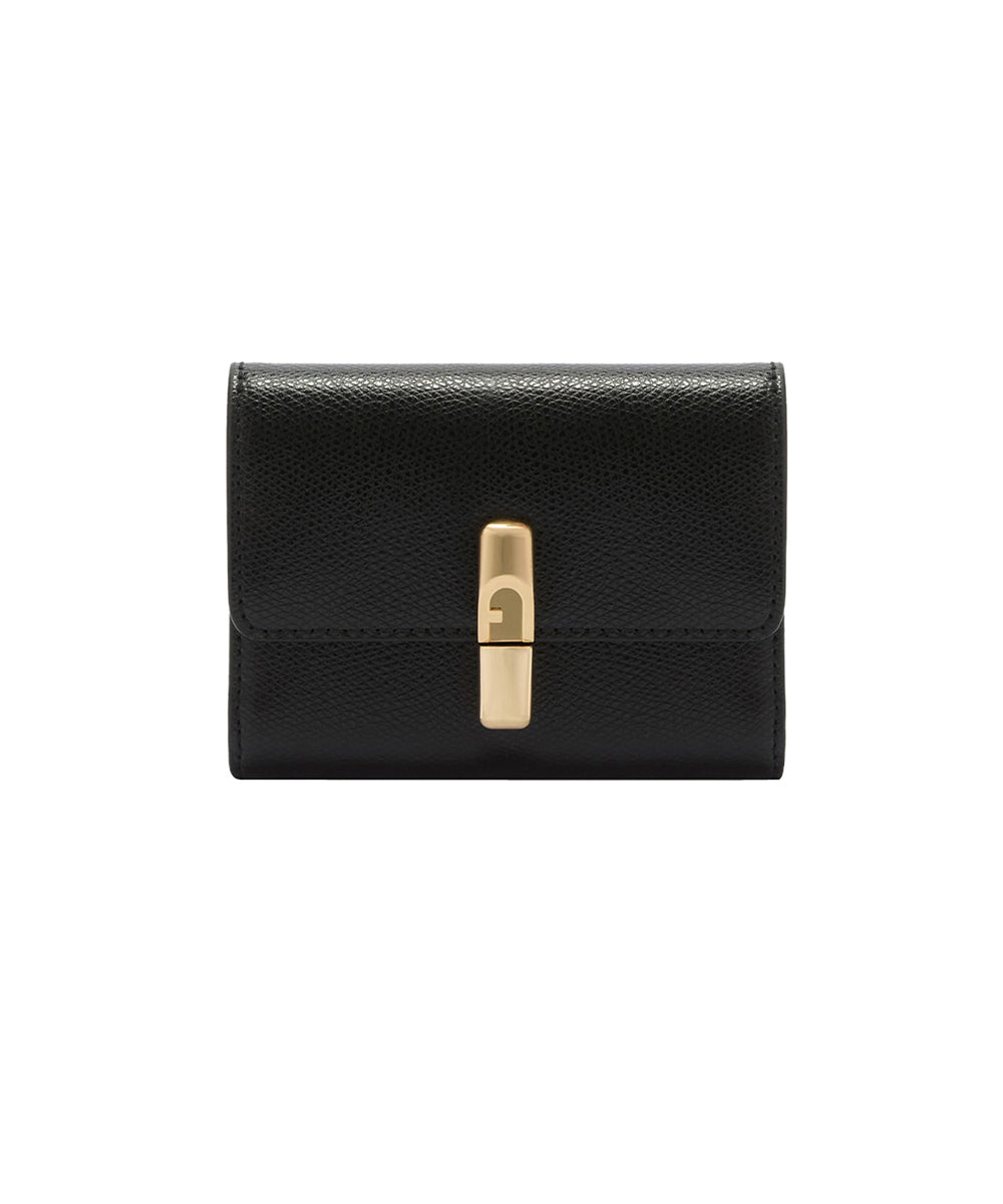 Portafoglio compatto Iride S compact FURLA Donna - Nero