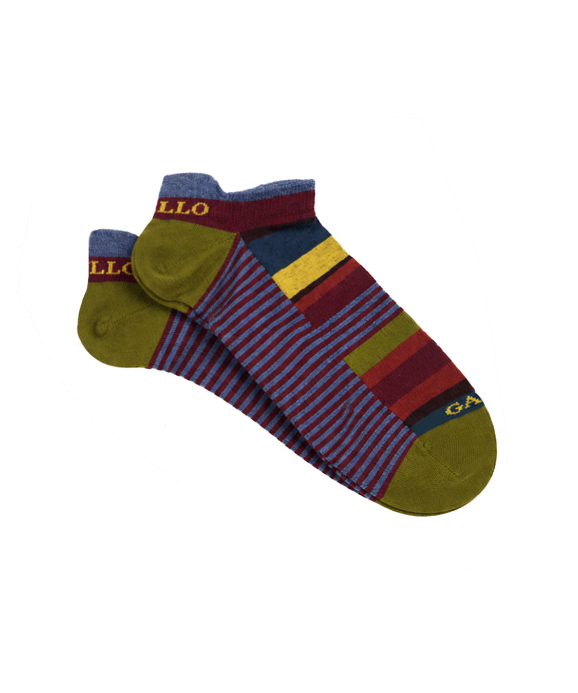 Calze fantasmino sneaker GALLO Uomo - Multicolore