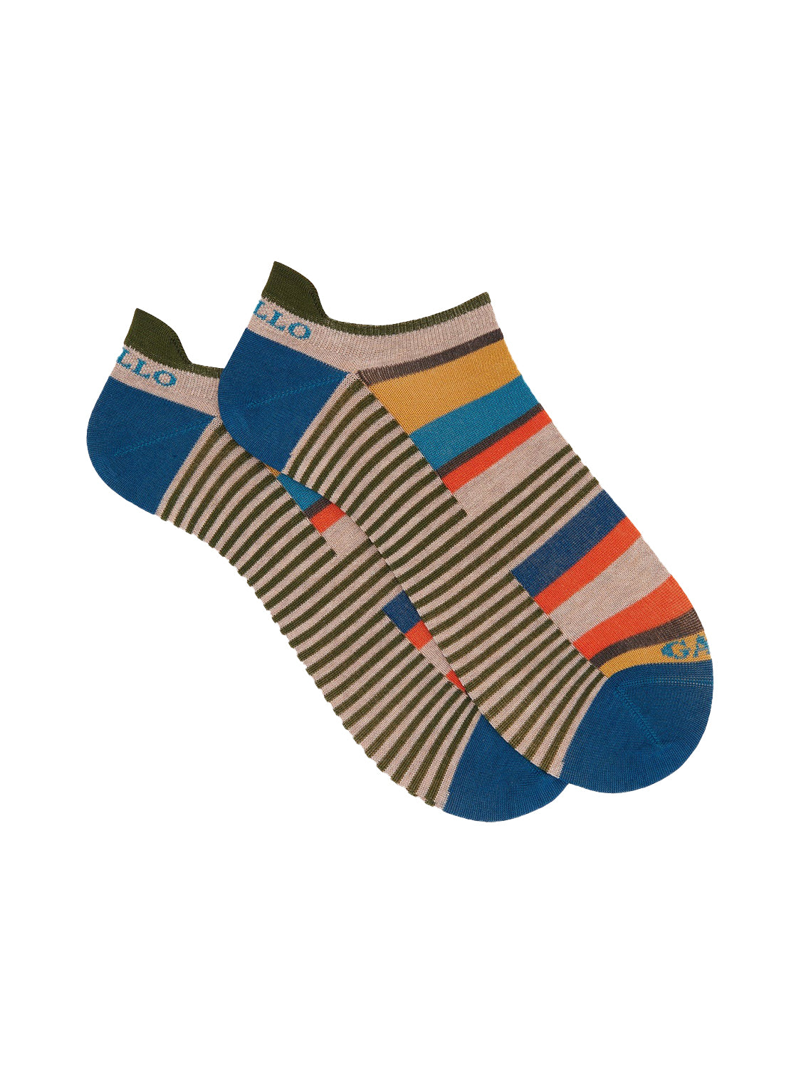 Calze fantasmino sneaker leggero GALLO Uomo - Multicolore