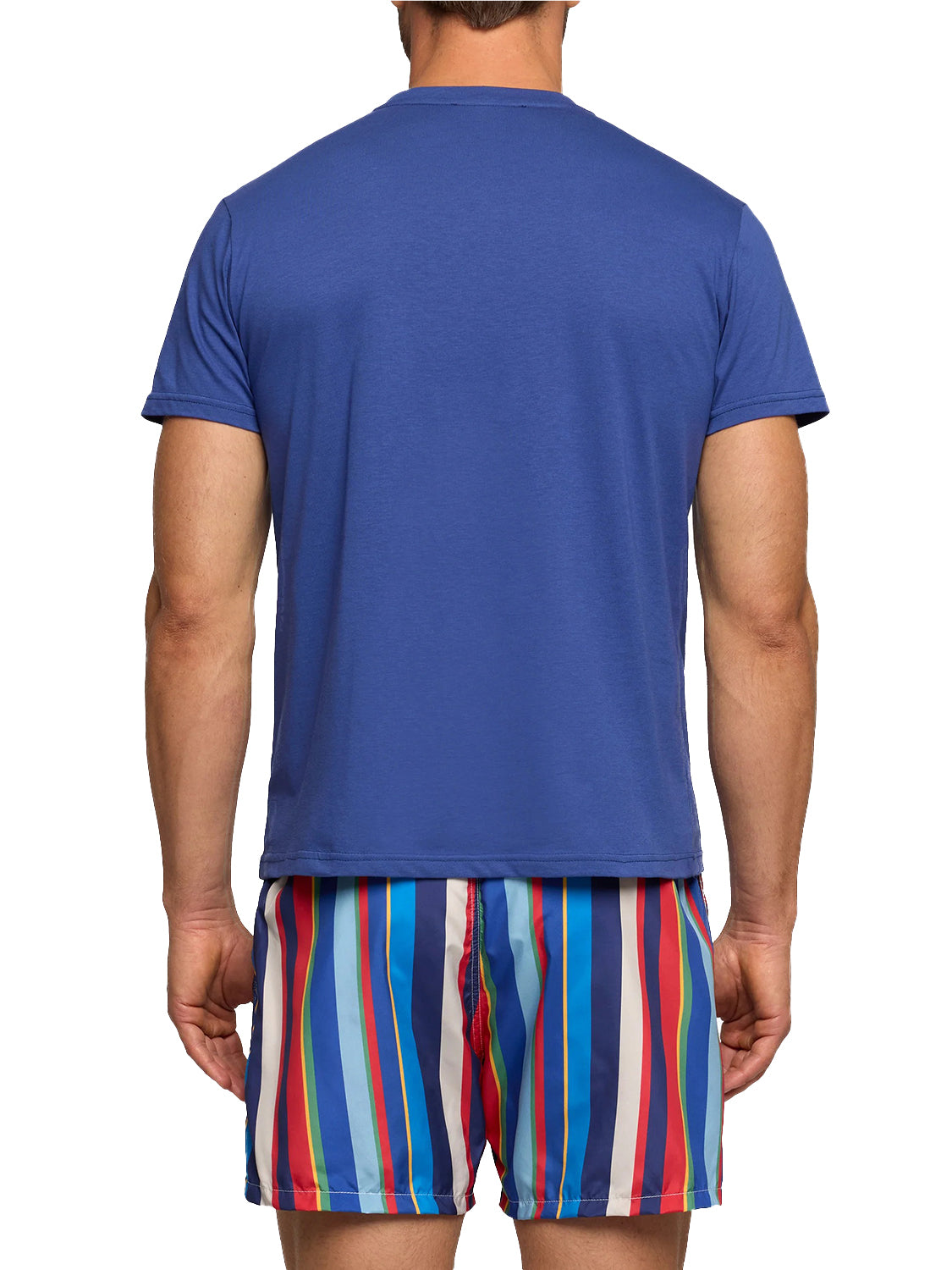 T-shirt GALLO Uomo - Royal/Amaranto