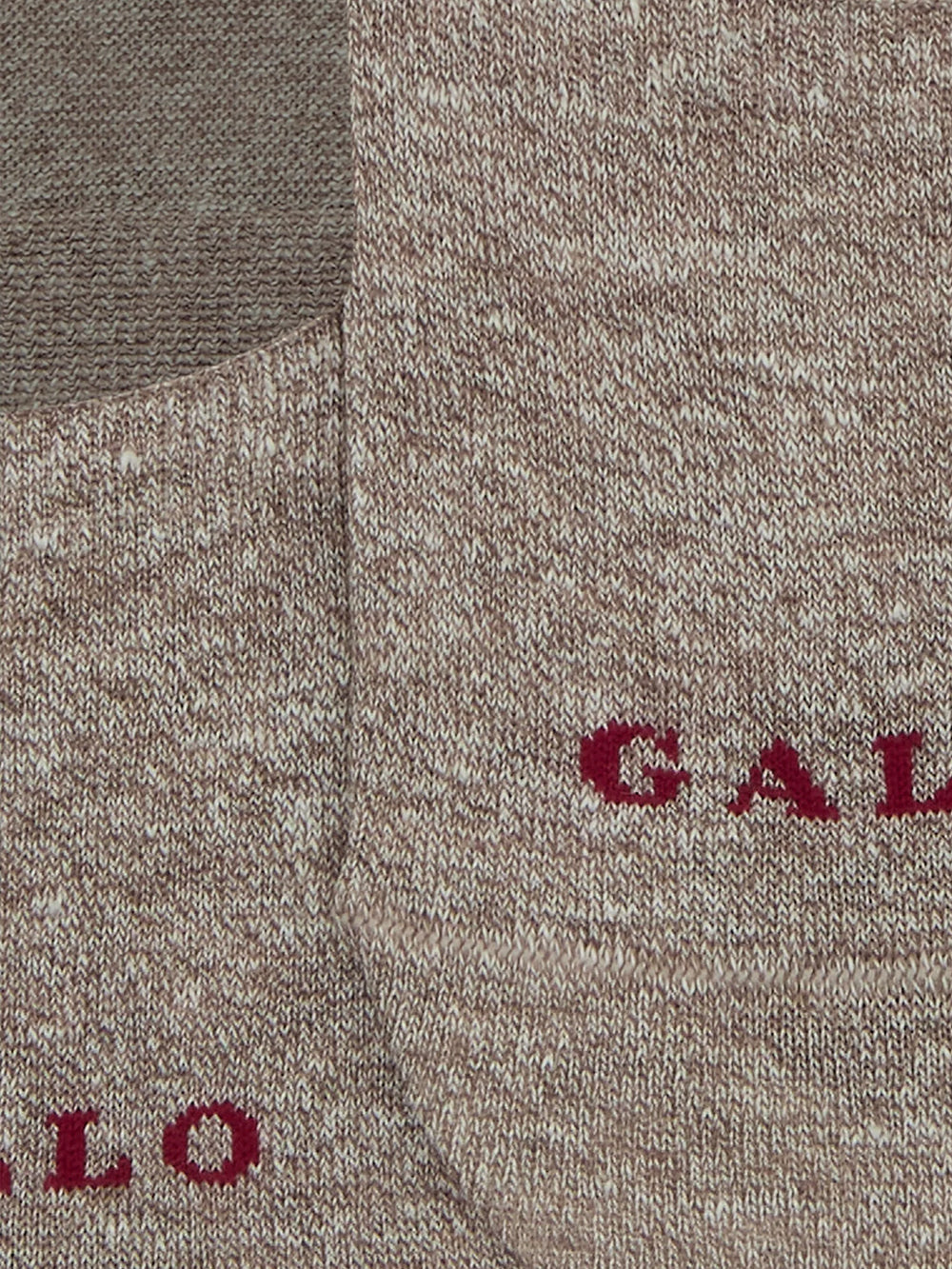 Calze soletta lino e cotone GALLO Unisex - Marrone
