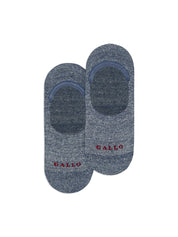 Calze soletta lino e cotone GALLO Unisex - Blue