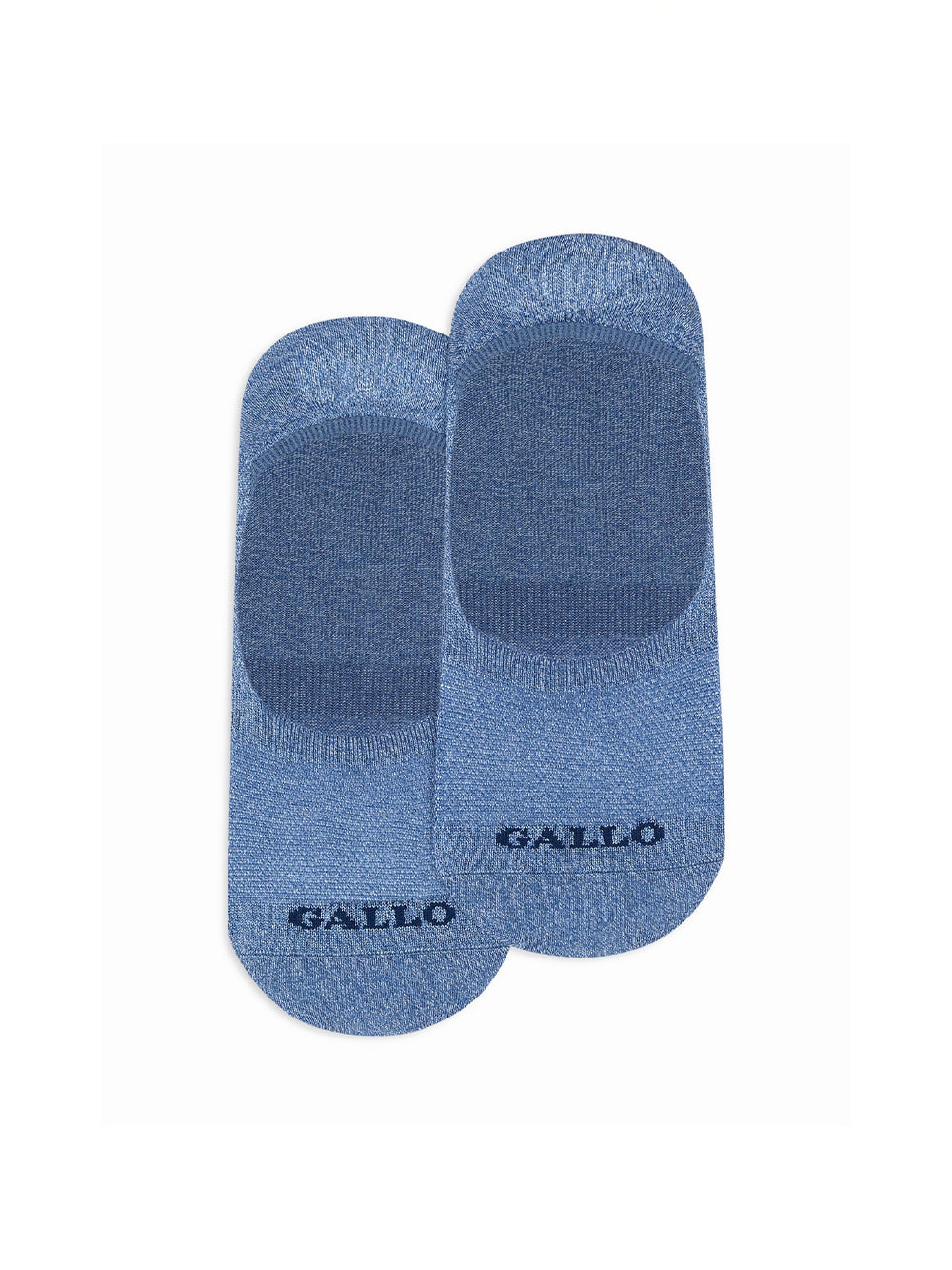 Calze soletta lino e cotone GALLO Unisex - Blue
