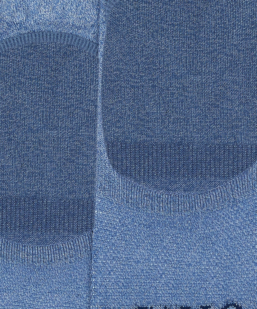Calze soletta lino e cotone GALLO Unisex - Blue