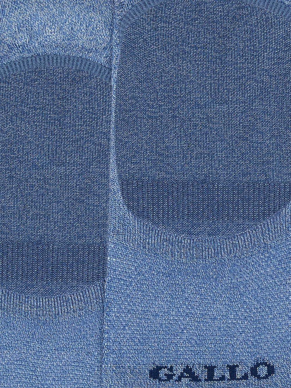Calze soletta lino e cotone GALLO Unisex - Blue