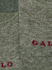 Calze soletta lino e cotone GALLO Unisex - Verde