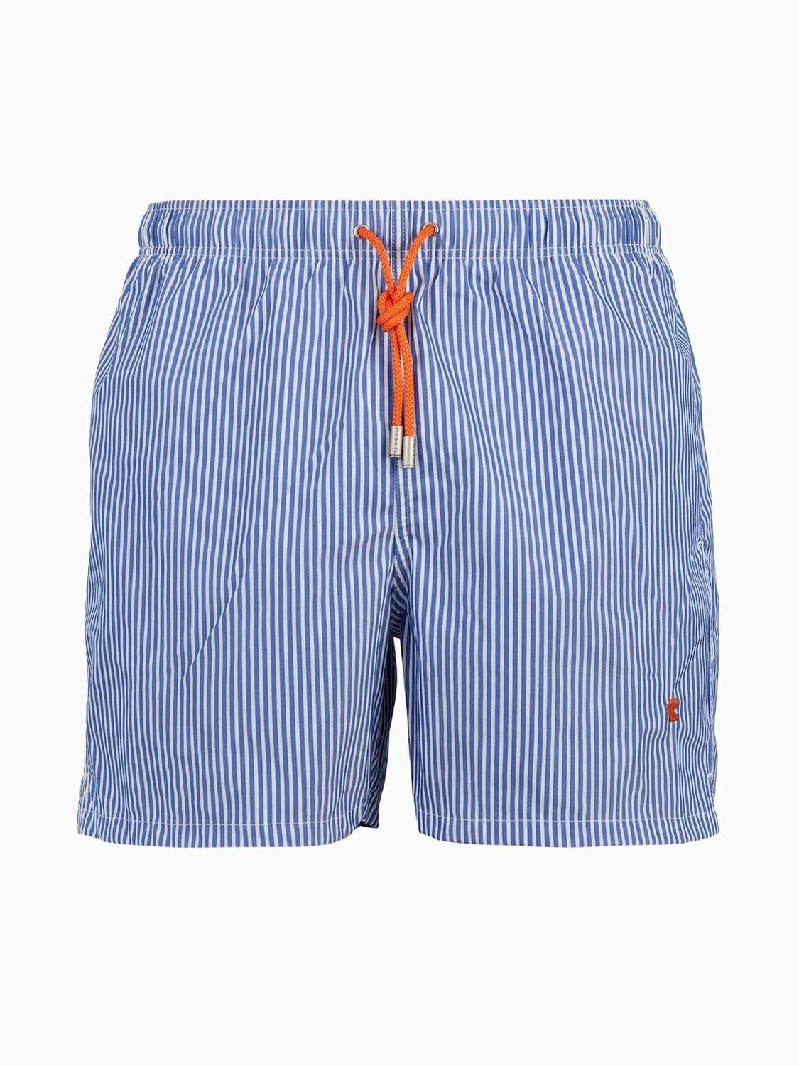 Costume Boxer Seersucker GALLO Uomo - Blue