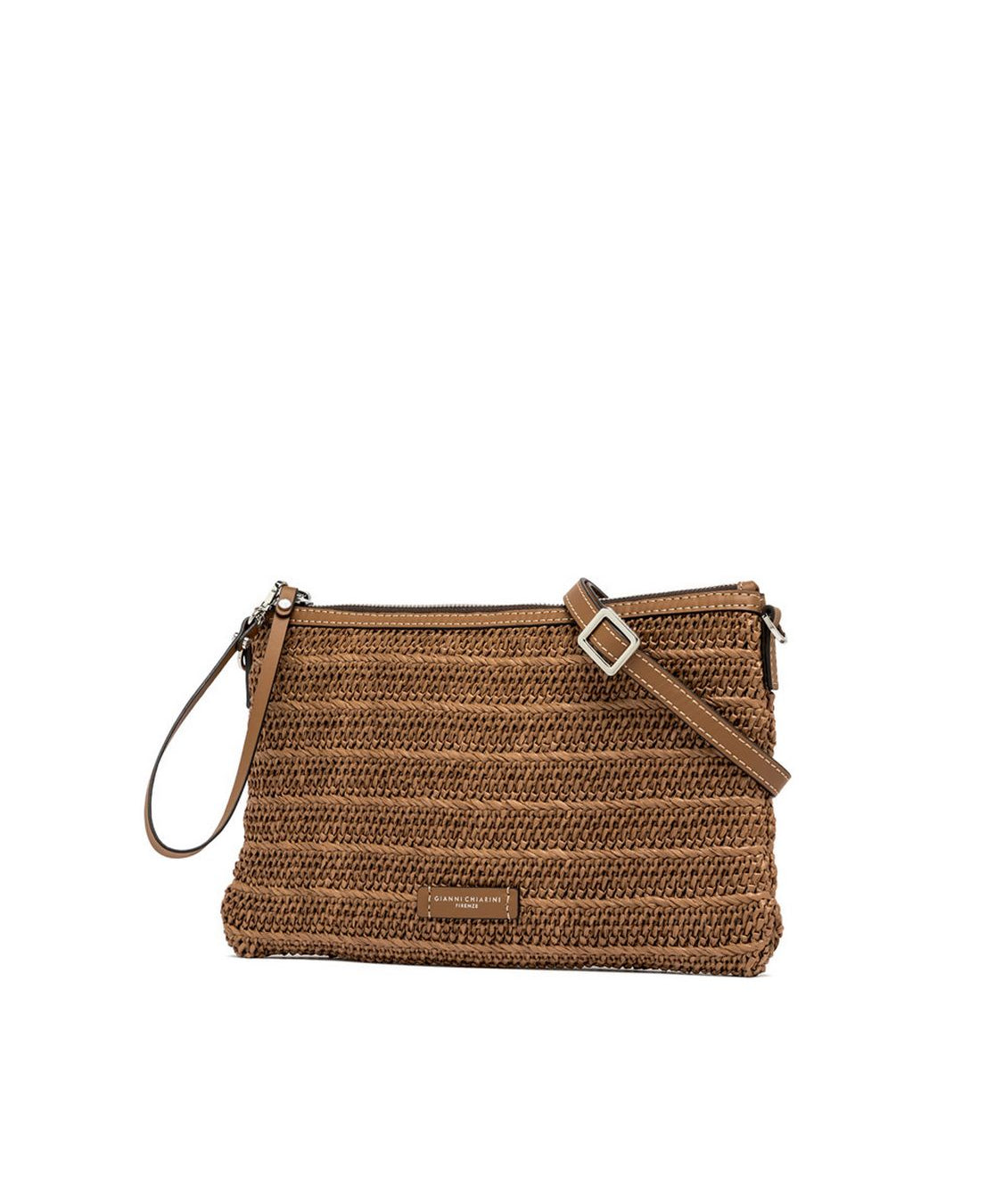 Borsa Marcella Clutch GIANNI CHIARINI FIRENZE Donna - Marrone