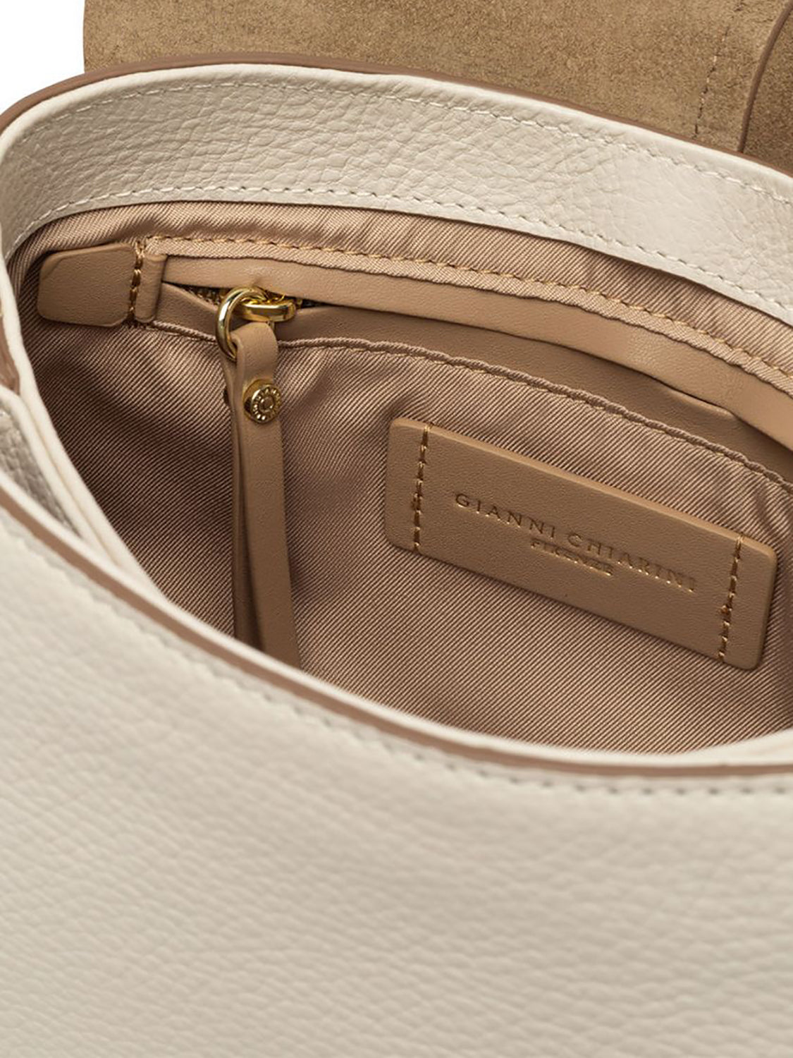 Borsa Helena Round GIANNI CHIARINI FIRENZE Donna - Bianco