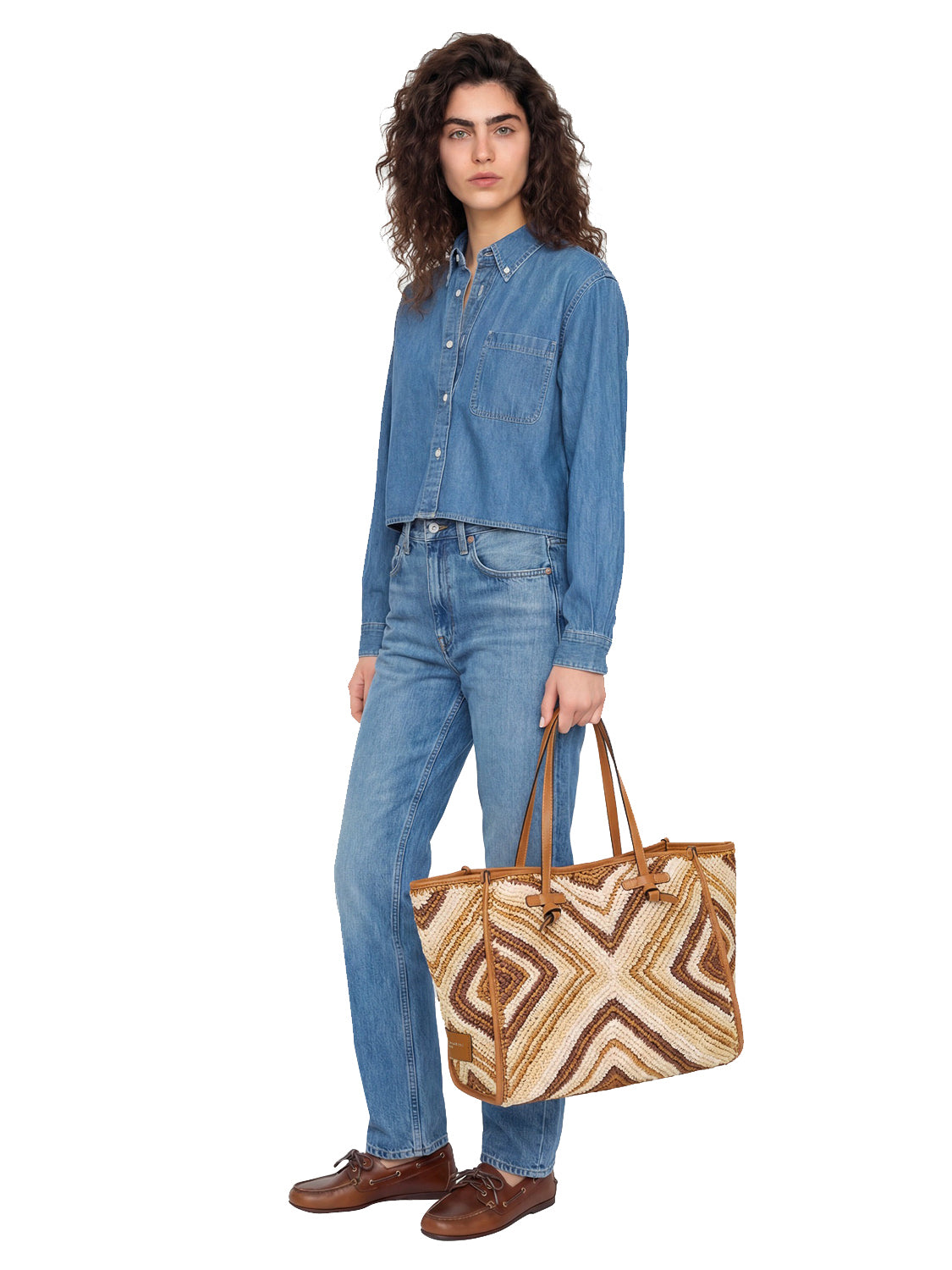 Borsa Marcella GIANNI CHIARINI FIRENZE Donna - Marrone