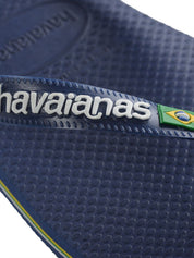 Infradito Brasil Logo HAVAIANAS Unisex - Blue