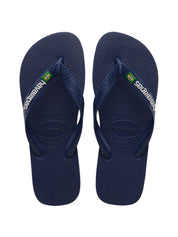 Infradito Brasil Logo HAVAIANAS Unisex - Blue