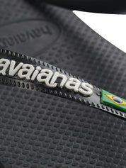 Infradito Brasil Logo HAVAIANAS Unisex - Nero