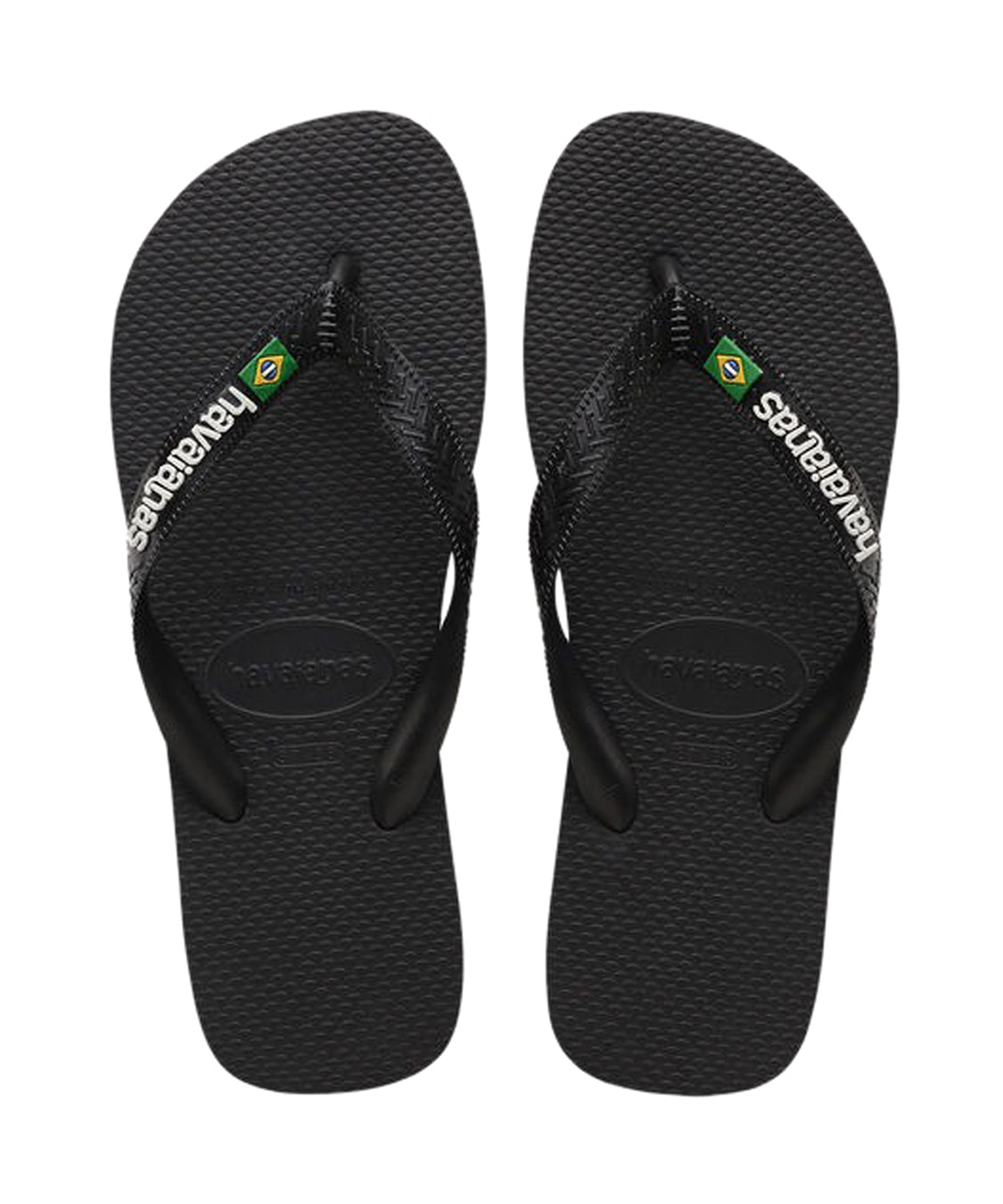 Infradito Brasil Logo HAVAIANAS Unisex - Nero