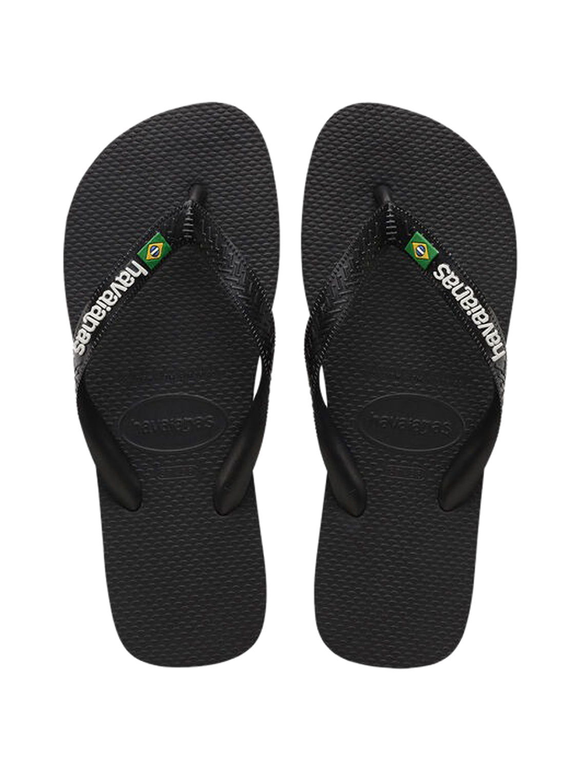 Infradito Brasil Logo HAVAIANAS Unisex - Nero