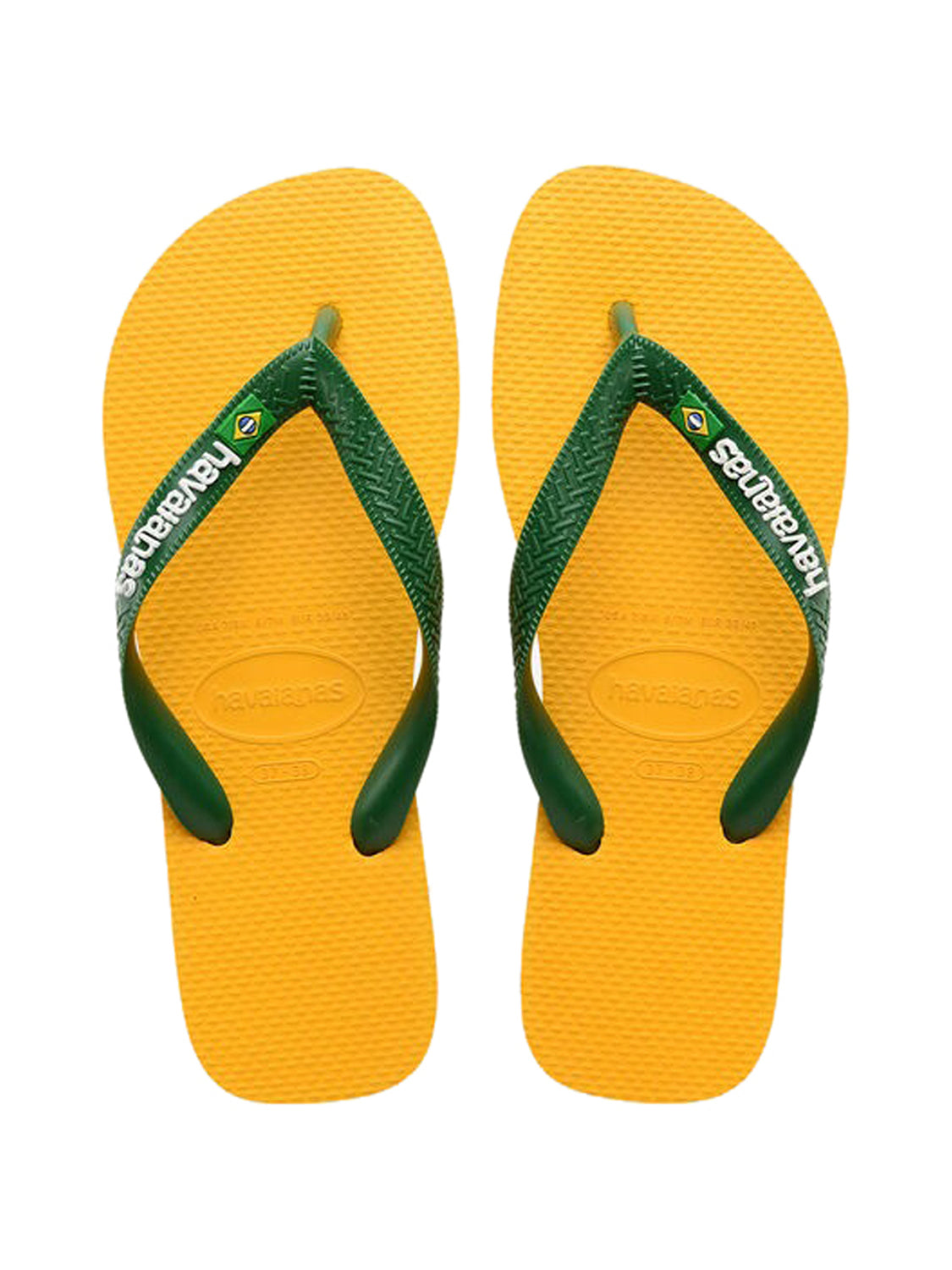 Infradito Brasil Logo HAVAIANAS Unisex - Giallo