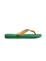 Infradito Brasil Logo HAVAIANAS Unisex - Verde